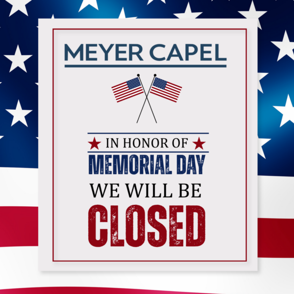 Offices Closed on Memorial Day